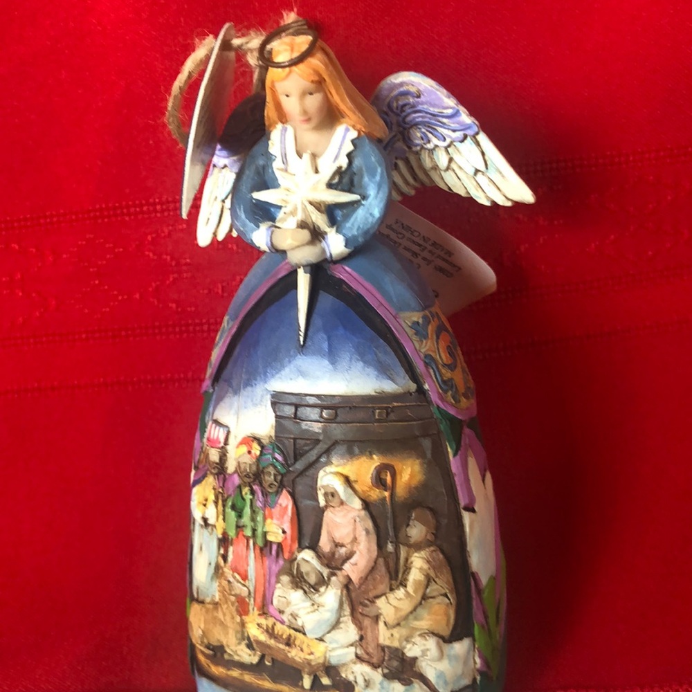 Jim Shore angel ornament - Picture 1 of 12